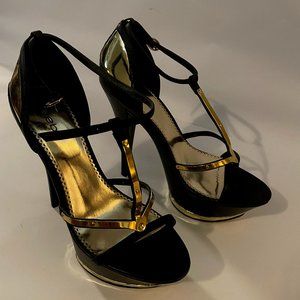 bebe Sasha Platform Heels